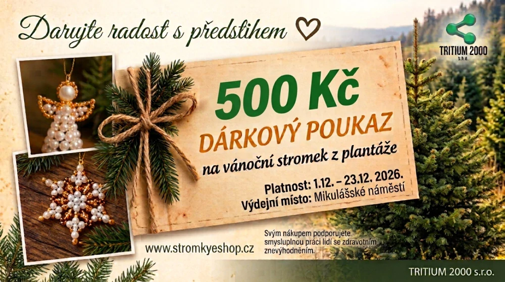Dárkový poukaz 500 Kč