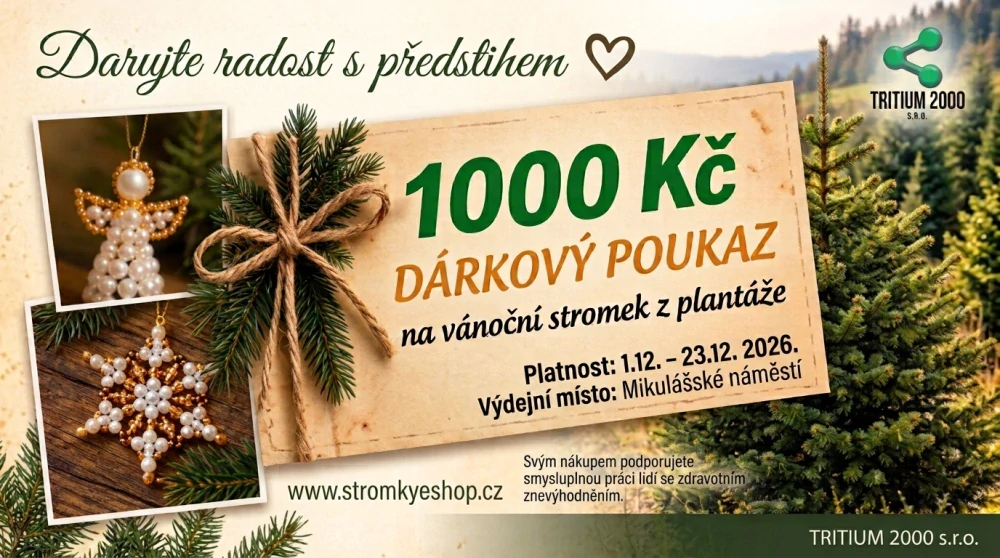 Dárkový poukaz 1000 Kč