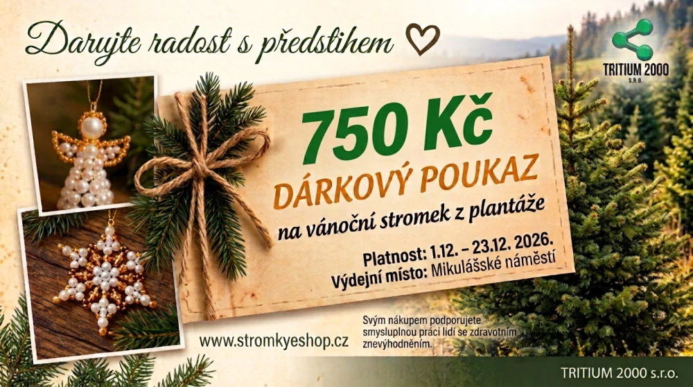 Dárkový poukaz 750 Kč